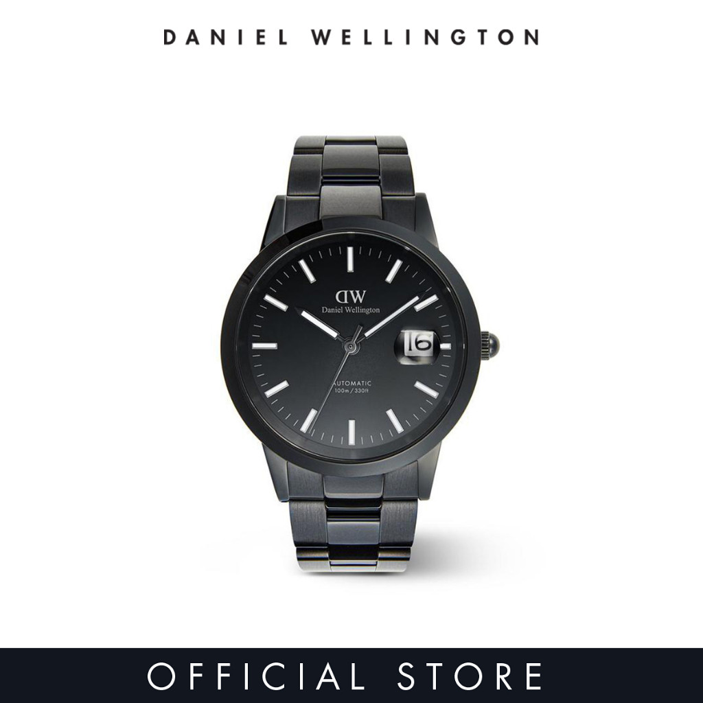 Daniel Wellington Iconic Automatic 40mm Link Black Men Watch Automatic movement watch DW Official Authentic Original