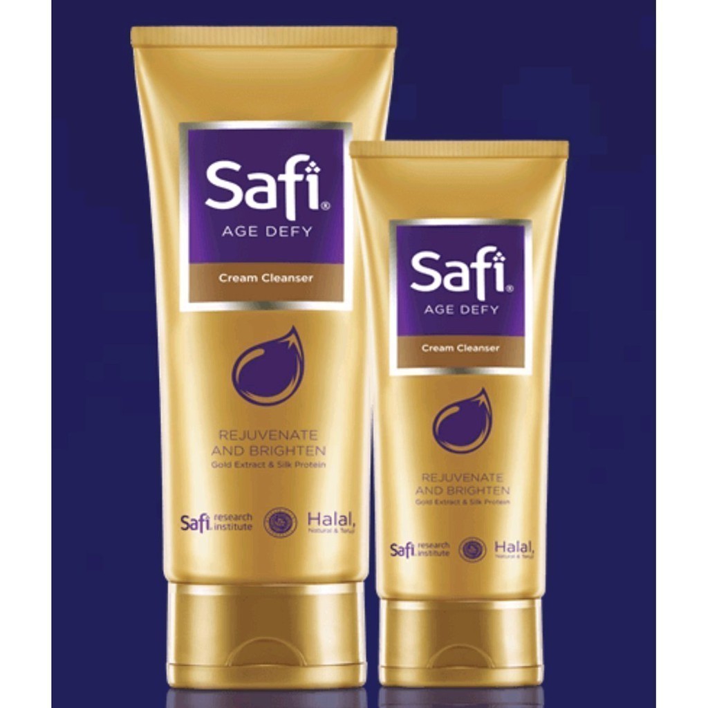 SAFI Age Defy Cream Cleanser 50 gr / Merah Jingga Official - Gambar 4