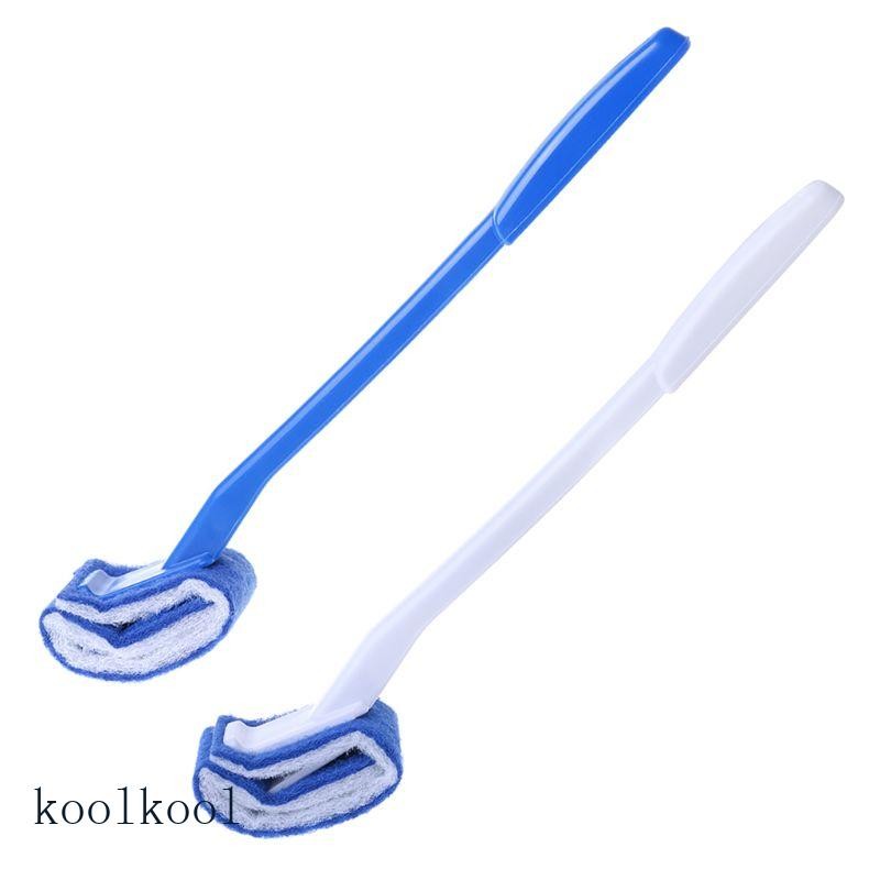 kool Plastic Long Handle Bathroom Toilet Bowl Brush Scrub Sponge ...