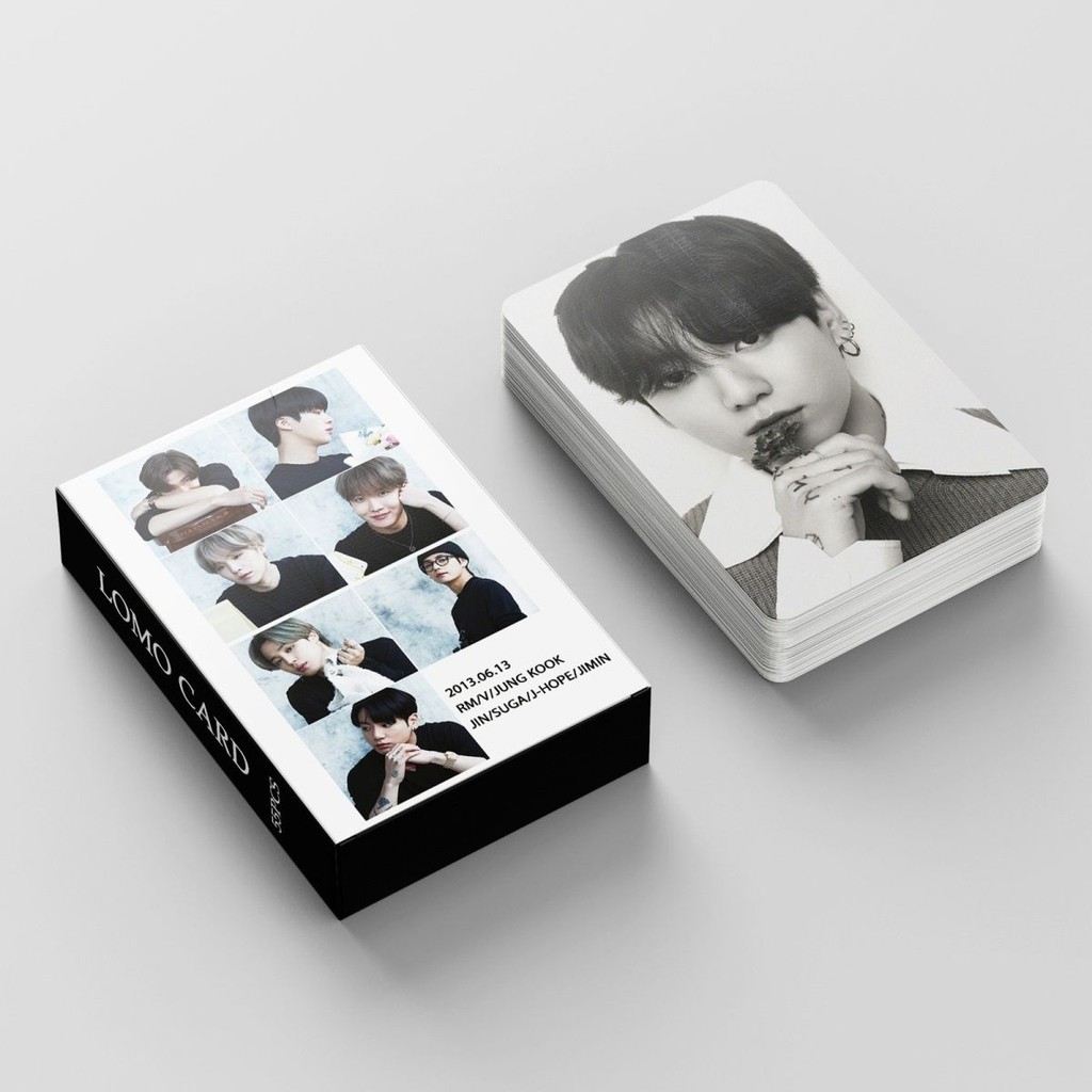 55 BTS BTS Album Photocards Official Cards Self-Printing v Kim Taehyung ...