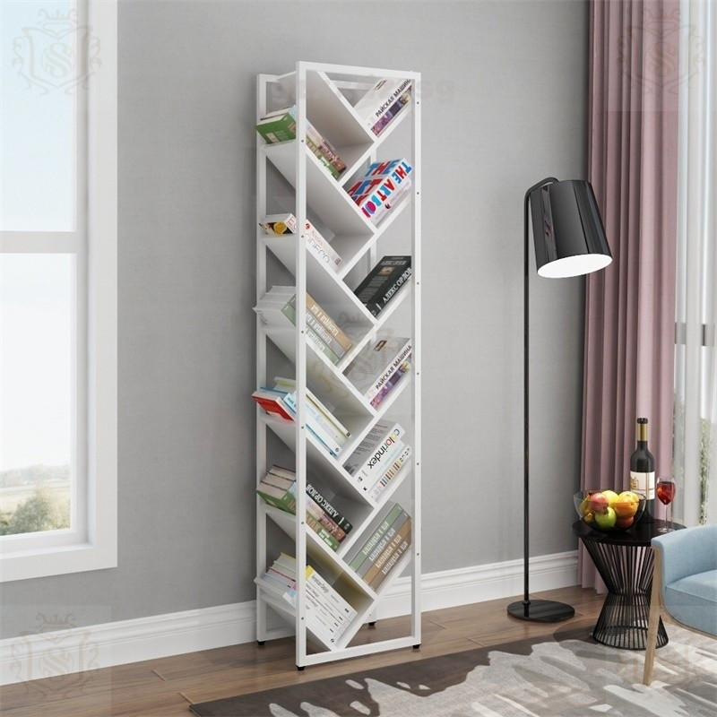 Simple Bookshelf Floor-standing Children's Creative Bookcase Storage ...
