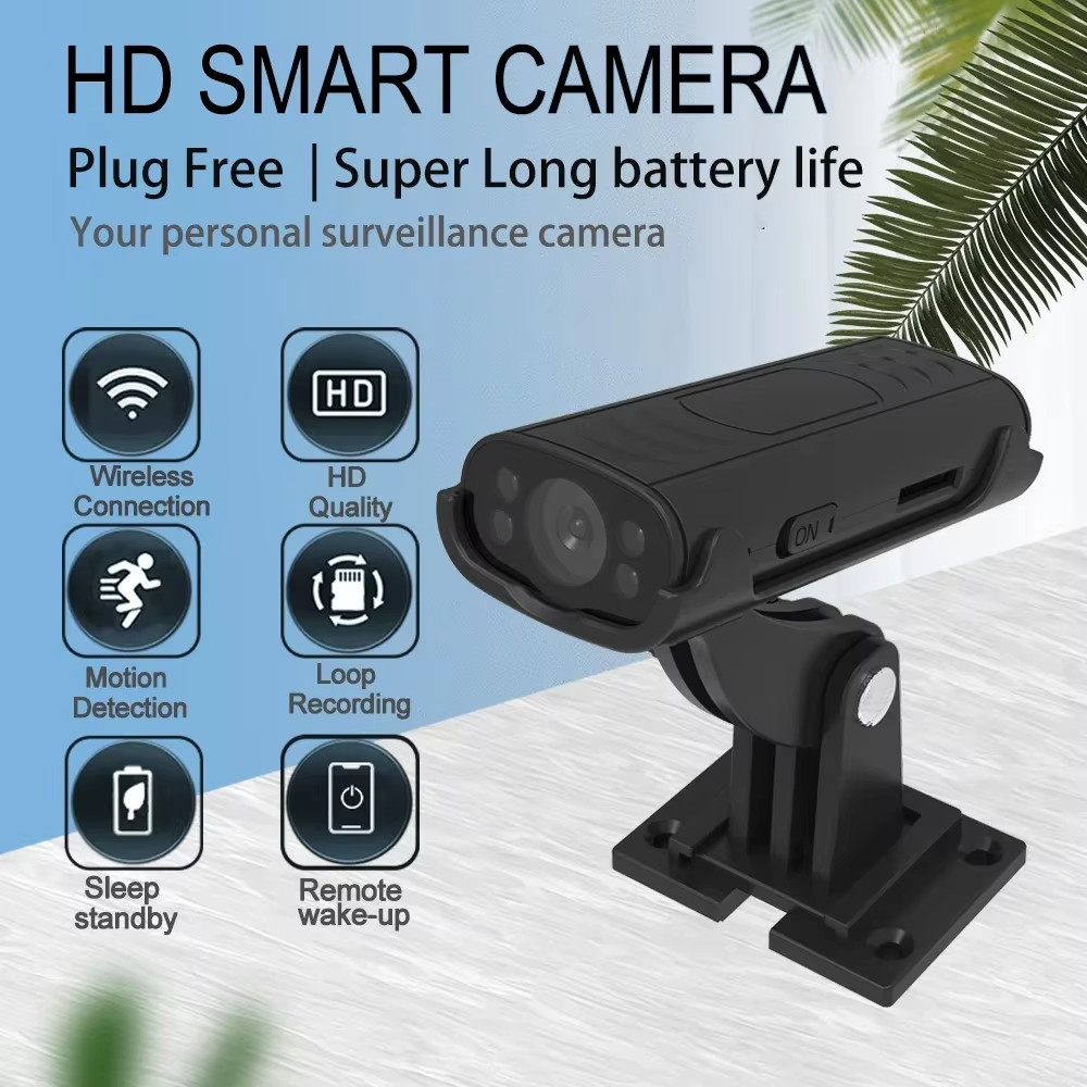 HD Wireless smart camera with Motion Detection and IR Night Vision. Secure your space day and night