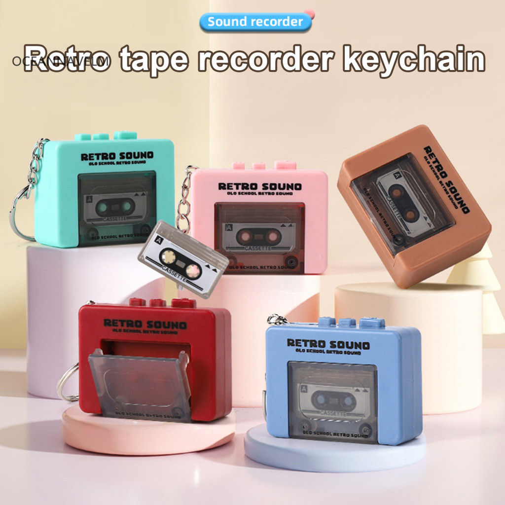 oc Classic Tape Recorder Loop Playback Cassette Recorder Mini Retro ...