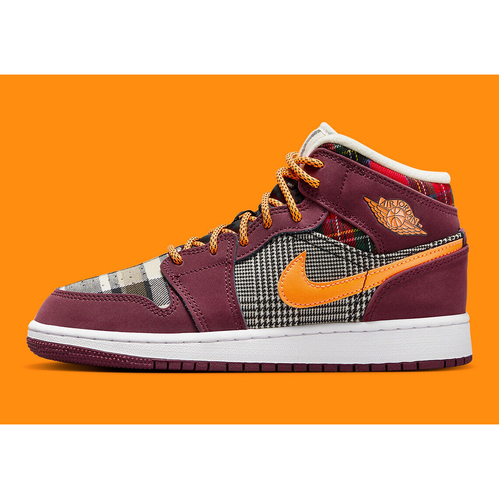 Plaid jordan 1s store
