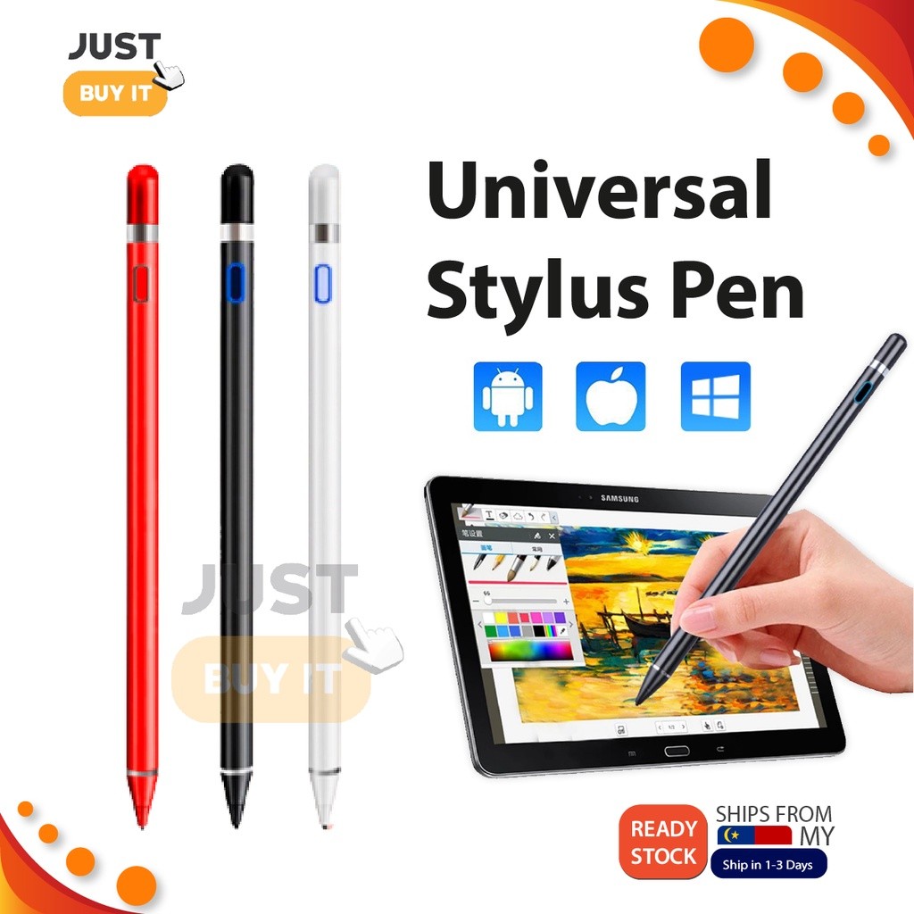 Universal Capacitive Stylus Touch Screen Pen Smart Pen Android System ...