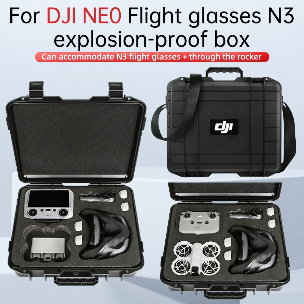 For DJl NE0 Flight Glasses N3 Explosion-proof Box For DJI NEO RC2