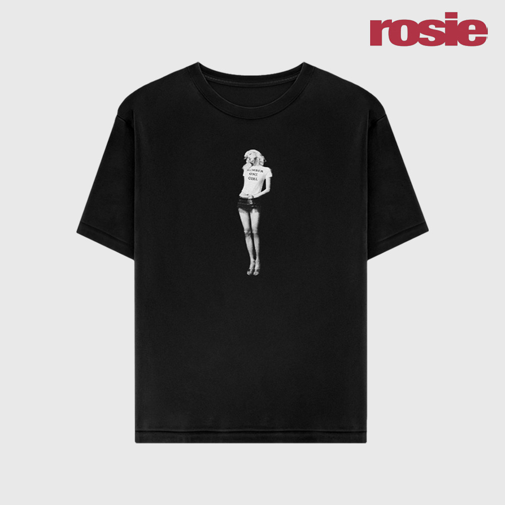 KPOP BLACKPINK ROSE ROSIE Merch Cotton T-shirt Plus Size Korean