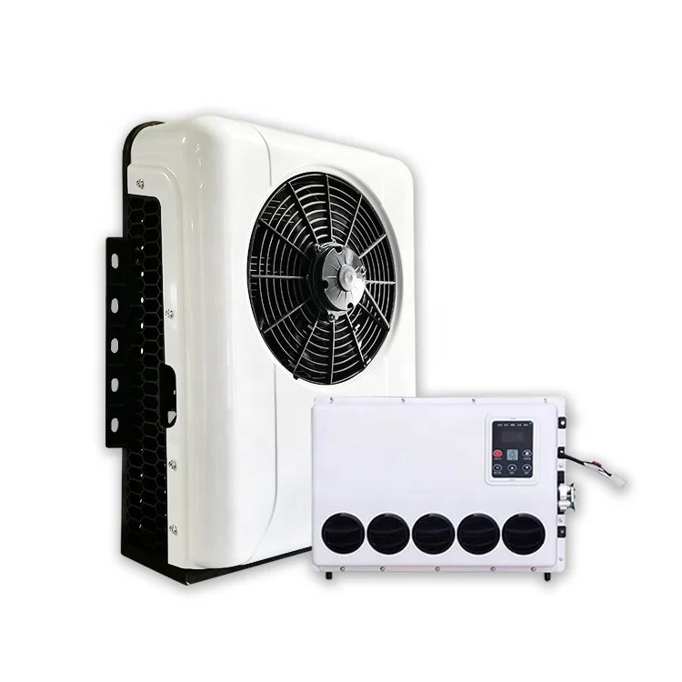 12V 24V Roof-Mounted RV Air Conditioner Compressor R134a Refrigerant ...