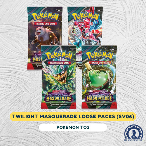 Twilight Masquerade Loose Booster Packs SV06 Scarlet and Violet Pokemon TCG  | Shopee Singapore