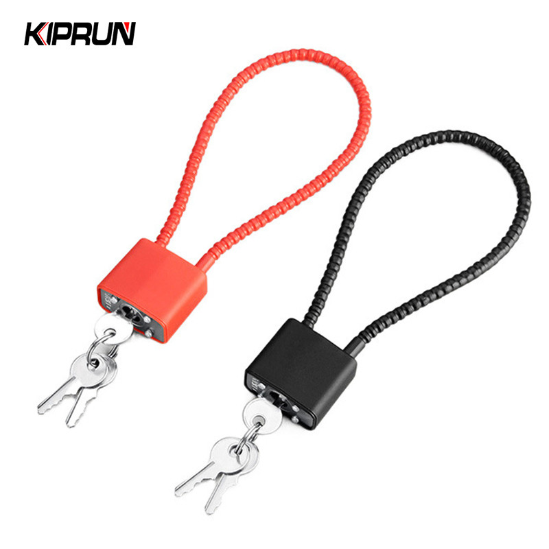 KIPRUN Cable Lock, 38cm Luggage Wire Locks With 3 Keys, Waterproof Zinc ...