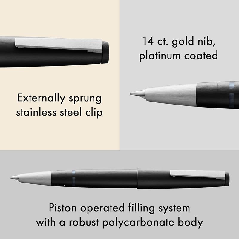 Direct from Japan] LAMY 2000 Fountain Pen L01 EF (Extra Fine