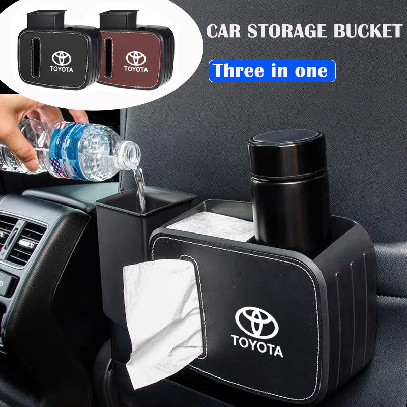 Car storage bucket multifunctional door seat backrest storage box ...