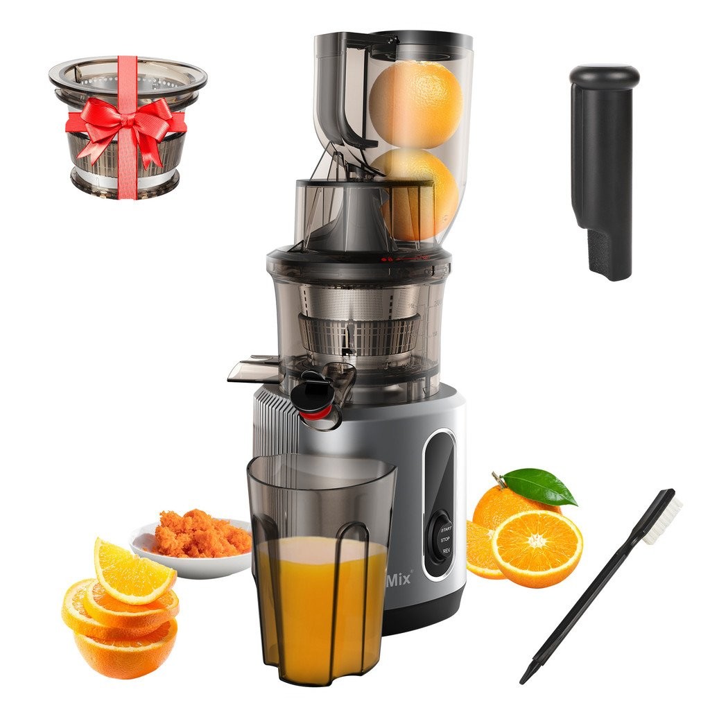 Cross Border Export Juicer Large Diameter Low Speed Juice Extractor Household Electric Slow Juice Extractor Slow juicer Shopee Singapore