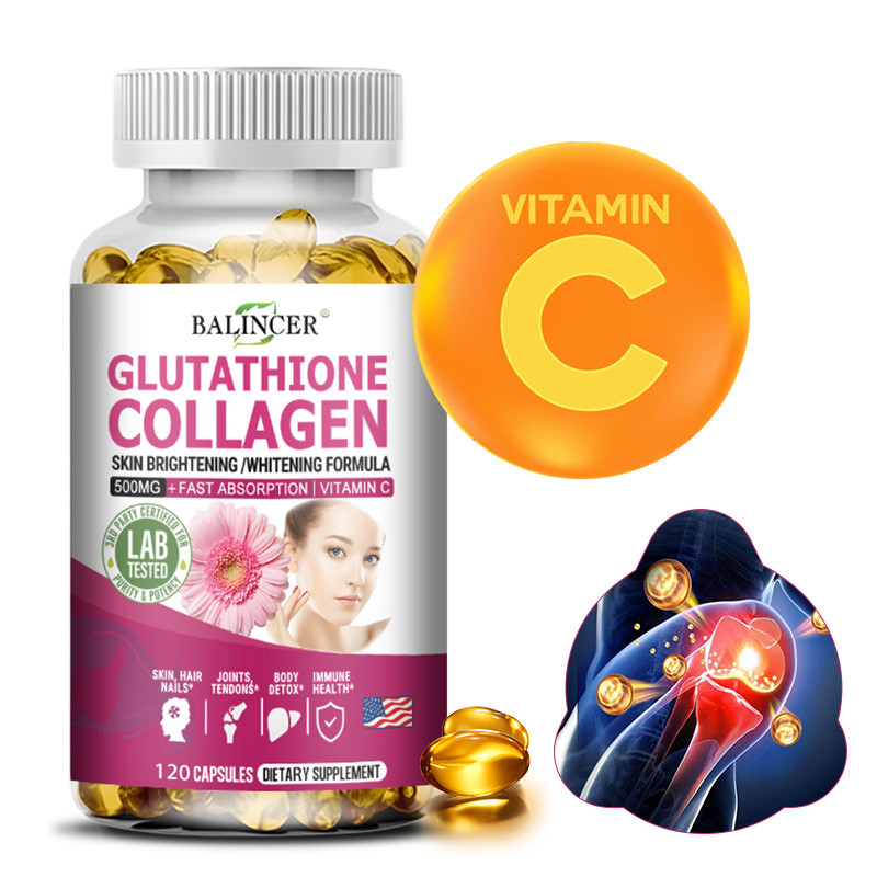 BALINCER Glutathione and Collagen Supplement to support healthy skin, hair  and nails. Skin Health