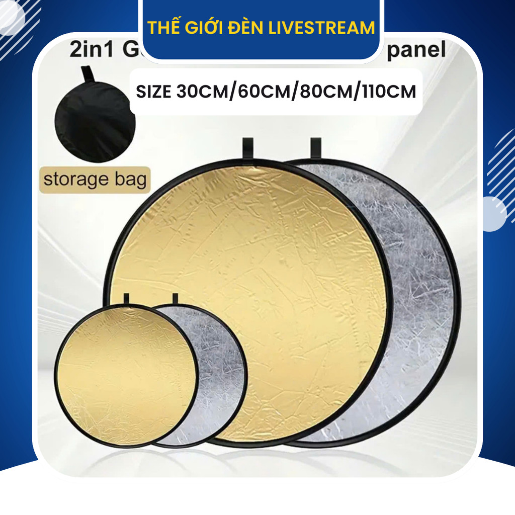 Reflective Tarpaulin 110cm 80cm 60cm 30cm Light Diffuser for ...