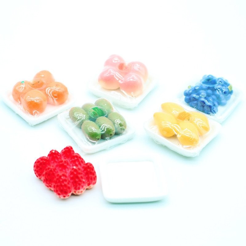 Dollhouse Dollhouse Three-Dimensional Simulation Plastic Fruit ...