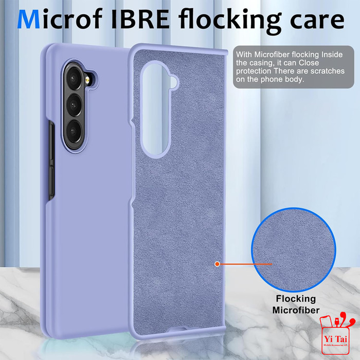 YI TAI - YC61 Case Candy Fiber Oppo Find N2 Flip N3 Flip Yitai Indonesia - Gambar 3