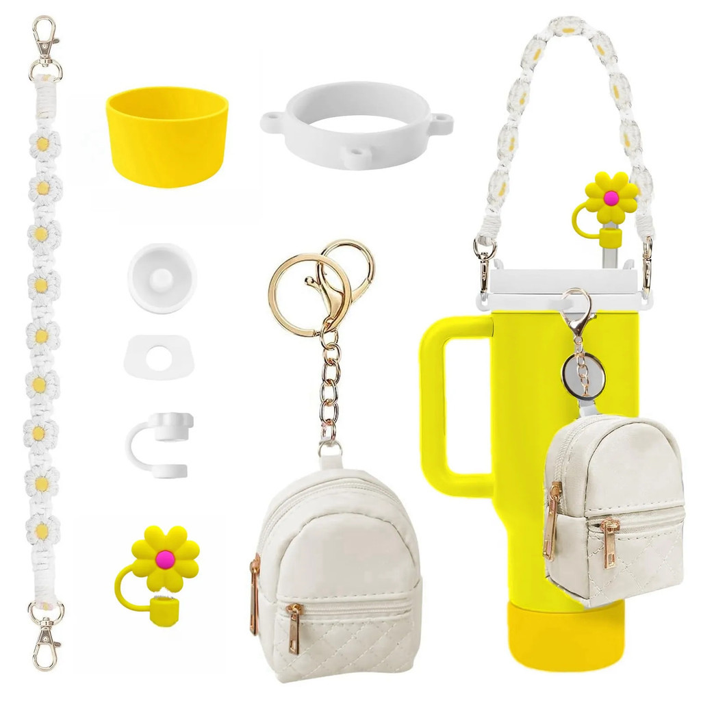 stanley tumbler Cup Accessories Set 20/30/40ozKuromi Melody Rope