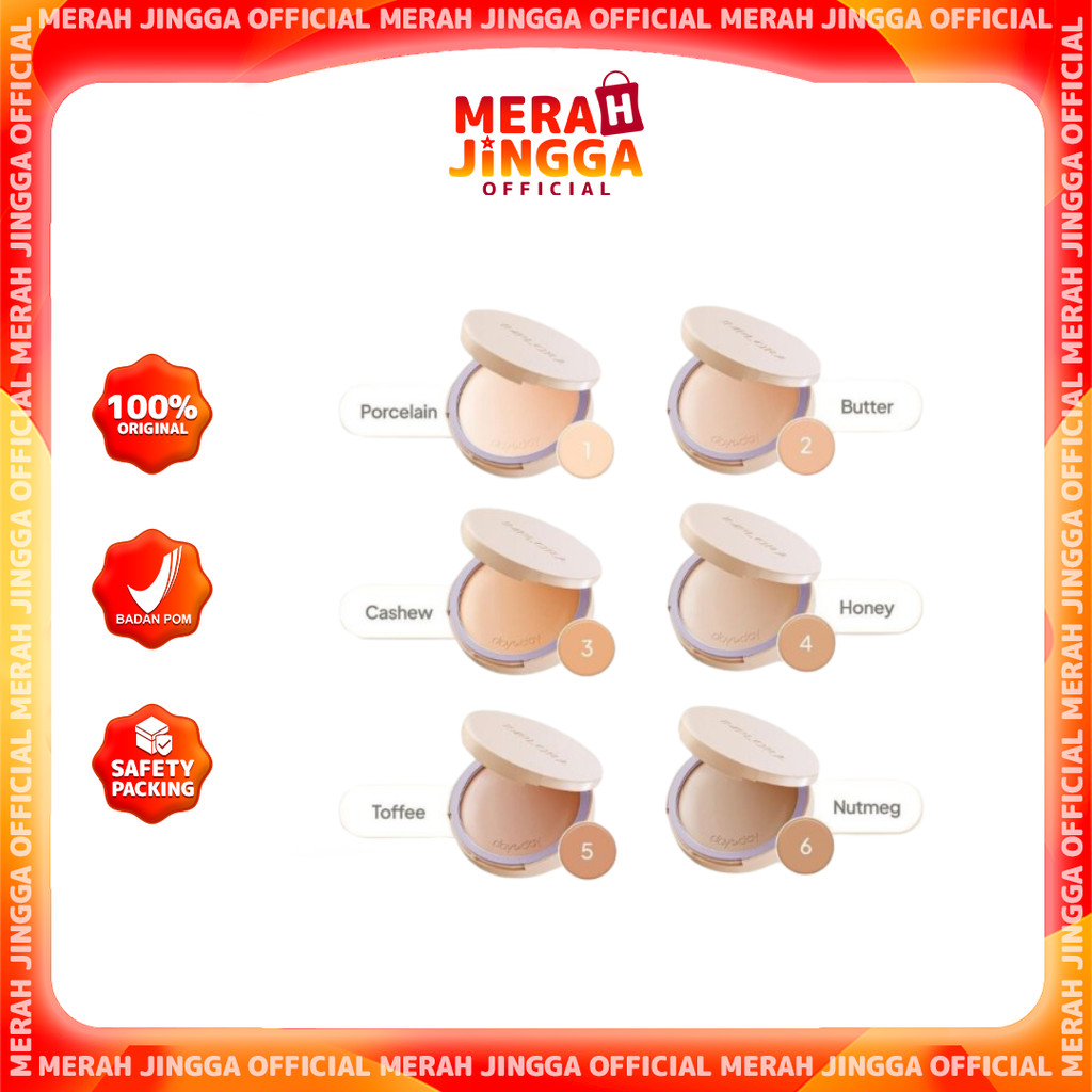 Implora Day to Day Series Two Way cake / Merah Jingga Official