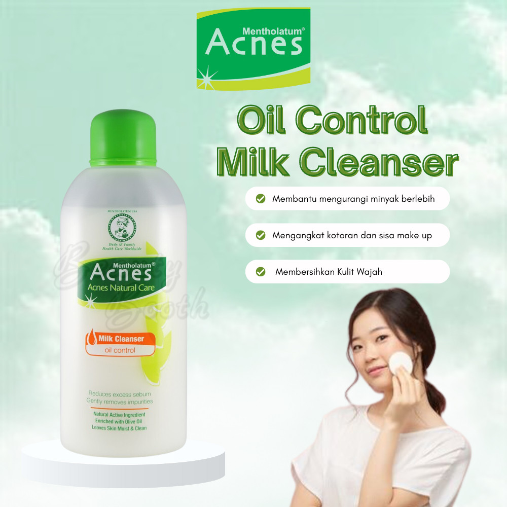 Acnes Oil Control Milk Cleanser 110ml - Pembersih Wajah / Merah Jingga Official - Gambar 3