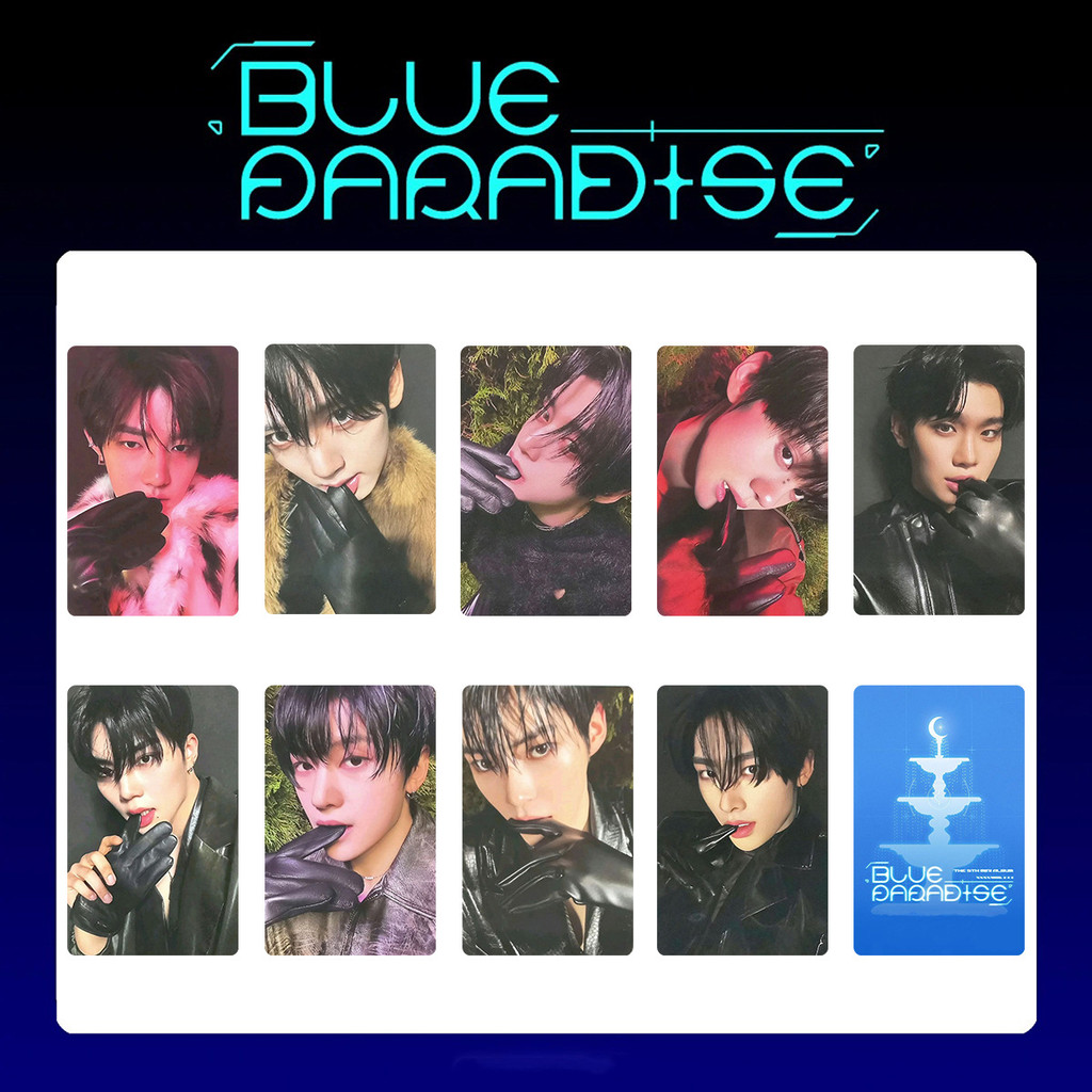 3-9pcs ZB1 STAR RIVER BLUE PARADISE Lomo Cards Zhang Hao WITHMUU