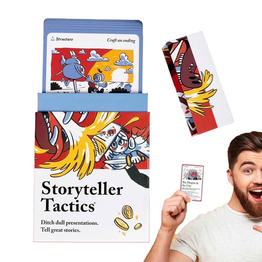 Pip Decks Storyteller Tactics Cards Portable Life Story Cards Team ...