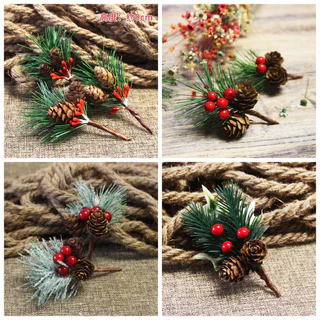 30pcs Mini Christmas Ornaments With Artificial Snow,Mini