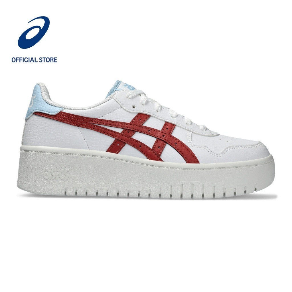 Red asics womens shoes hot sale