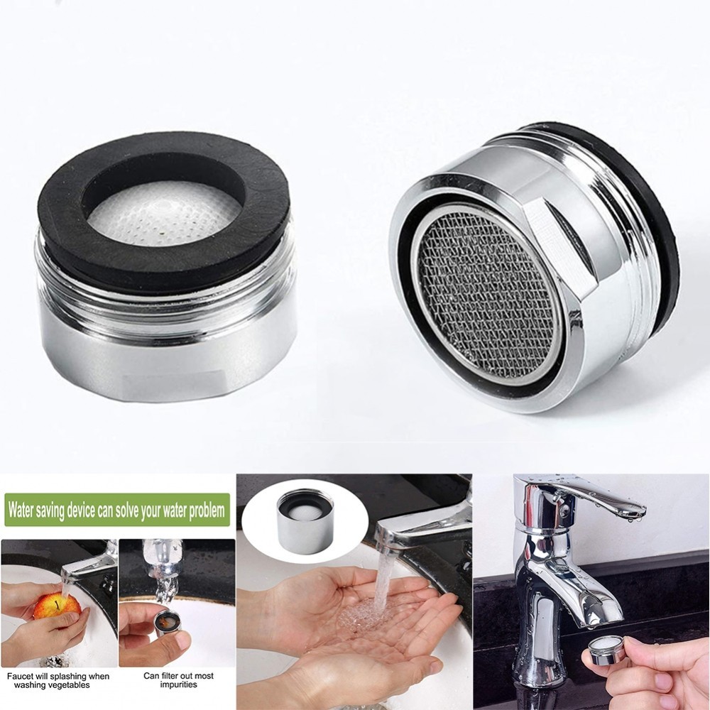 Tap Aerator Faucet Nozzle Spout End Diffuser for Water Saving Twin Pack ...