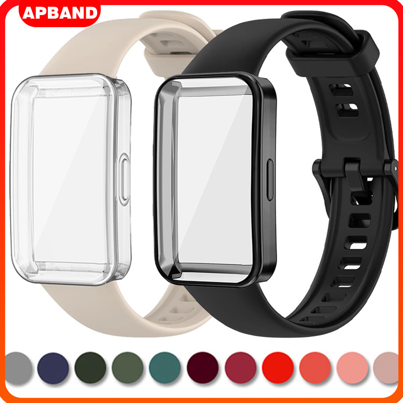 TPU Case Strap for Huawei Band 10 NFC Soft Bracelet With