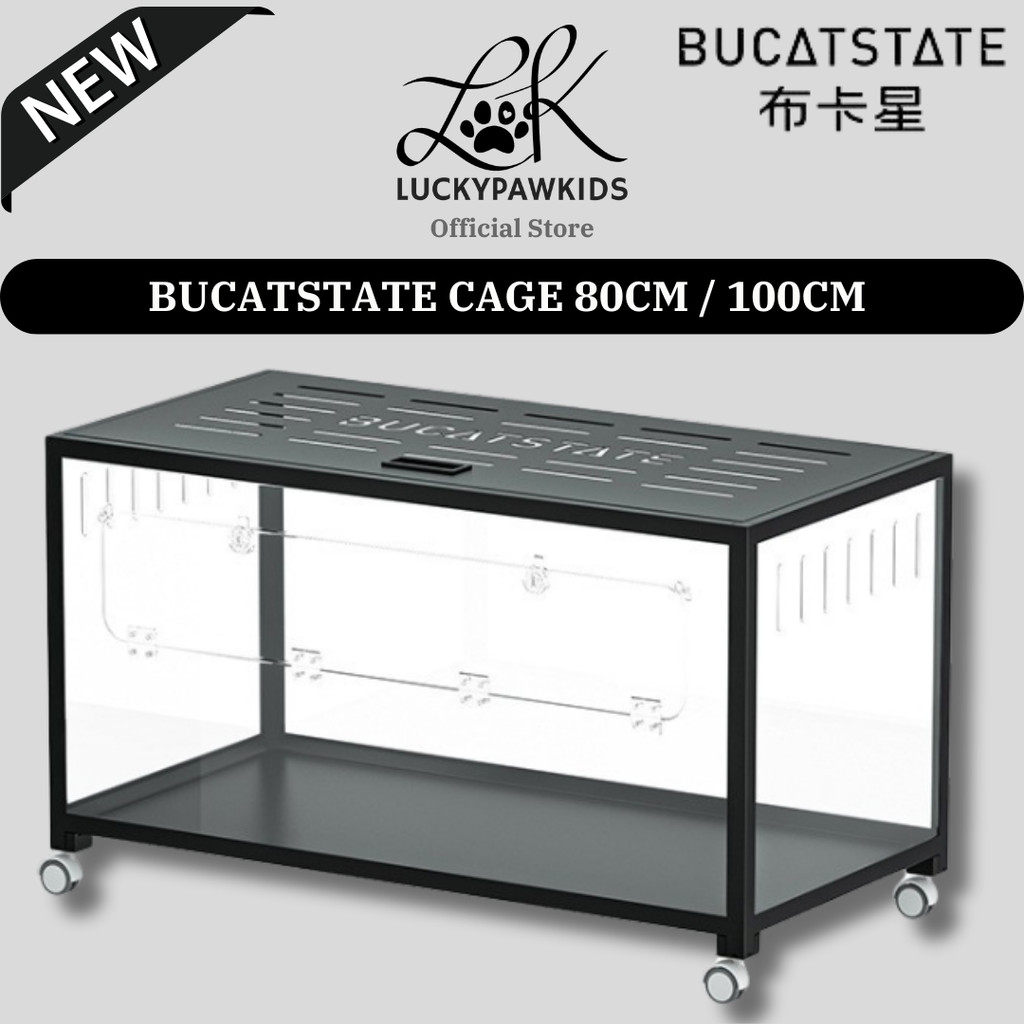 Bucatstate Hamster Cage 80cm / 100cm Stackable Design Come With