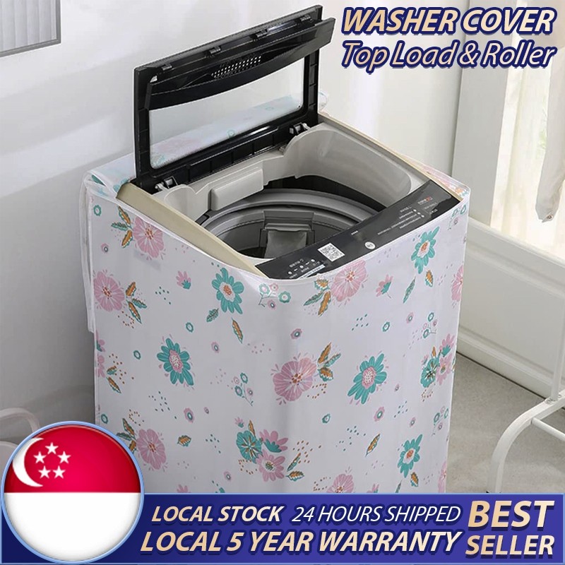 thumbnail image 2 of Washing Machine Top Dust Cover - Laundry Washer/Dryer Protector - Waterproof Cloth 2 of 6