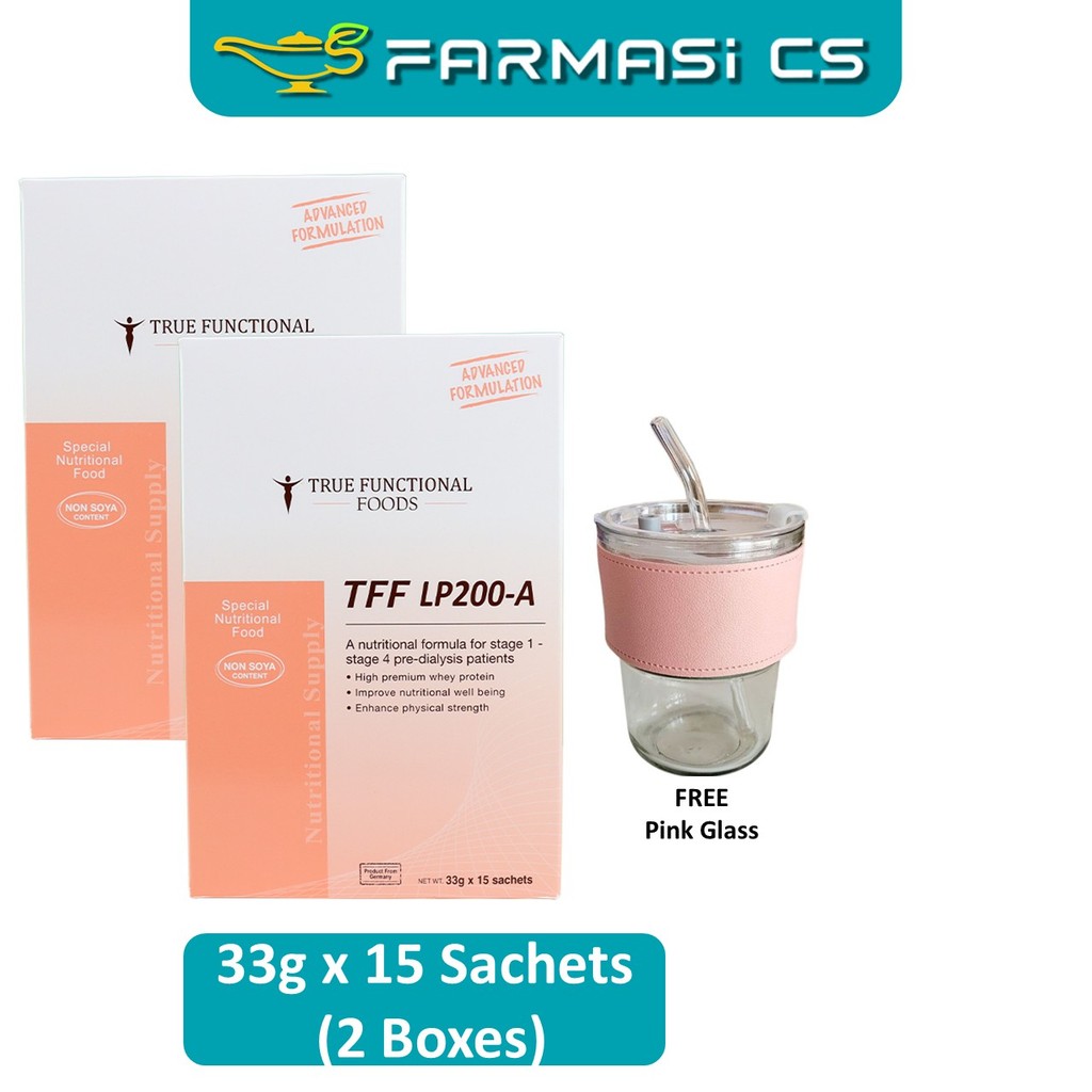 True Functional Foods TFF LP200-A 33g x 15 Sachets x 2 Boxes (TWIN ...