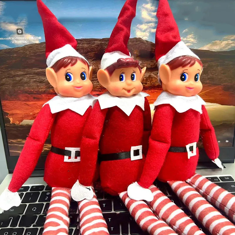 Elf Behaving Badly Outfit – Schelmisches Weihnachts-Elfen-Kostüm Mit Langer Flauschjacke