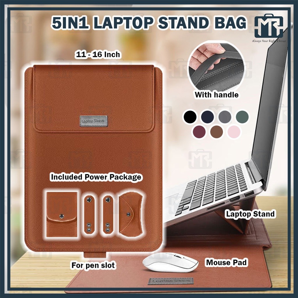 MR 5in1 Travel Laptop Bag Stand Case Pouch Table | Shopee Singapore