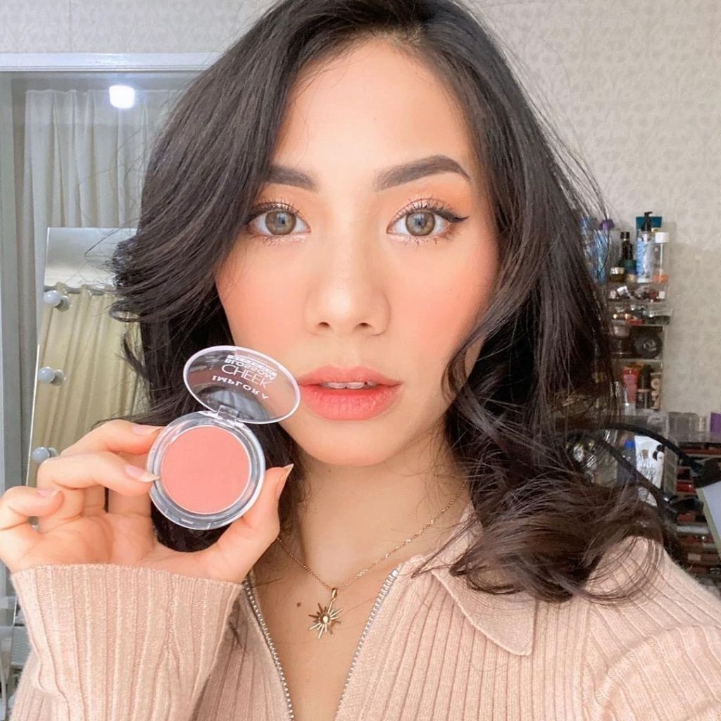 IMPLORA Cheek Blossom & Blush On / Merah Jingga Official - Gambar 3