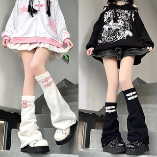 Lebaley Kawaii Leg Warmers For Girls Women
