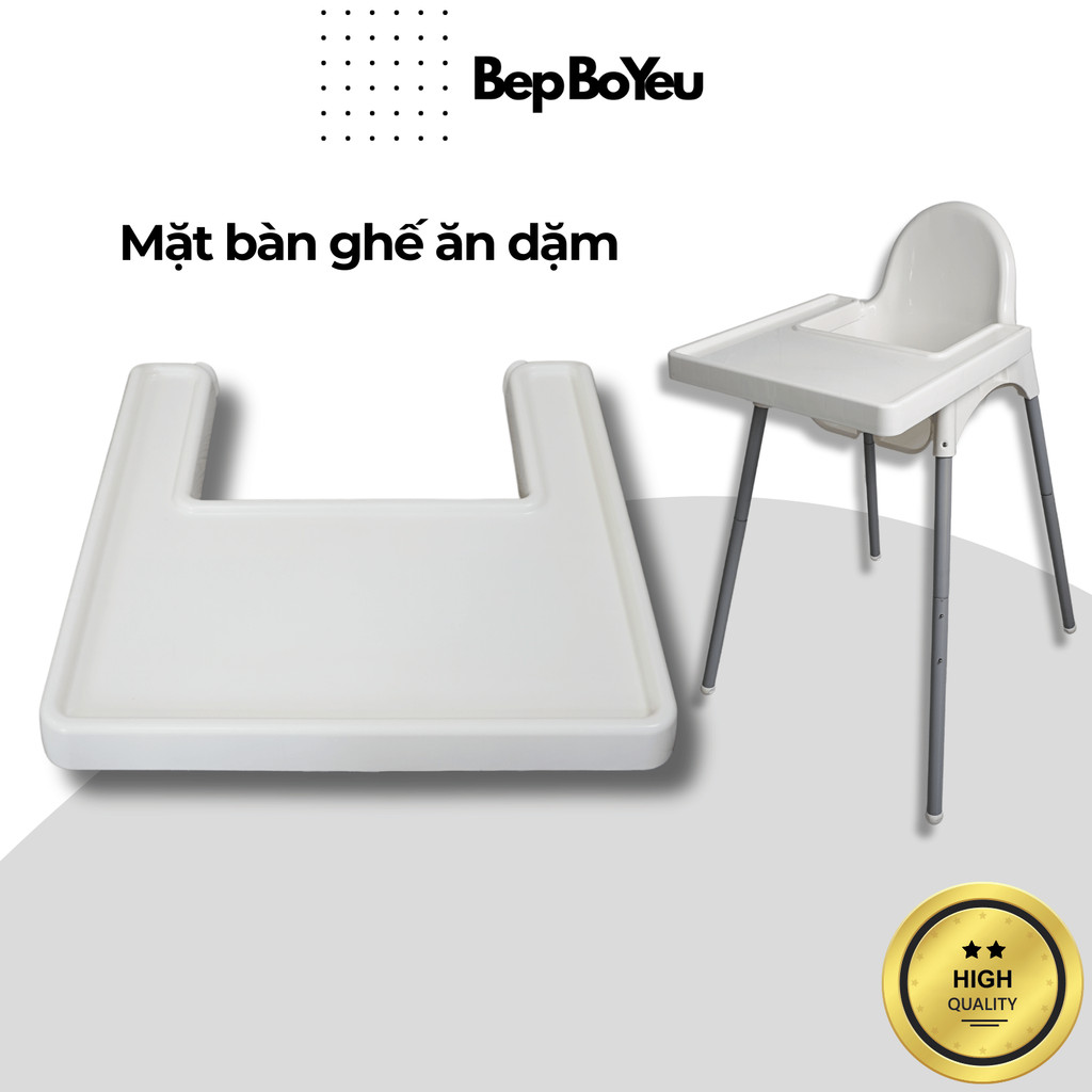 Babyhop weaning table top IKEA ANTILOP high chair table top flat weaning table top easy to clean Shopee Singapore