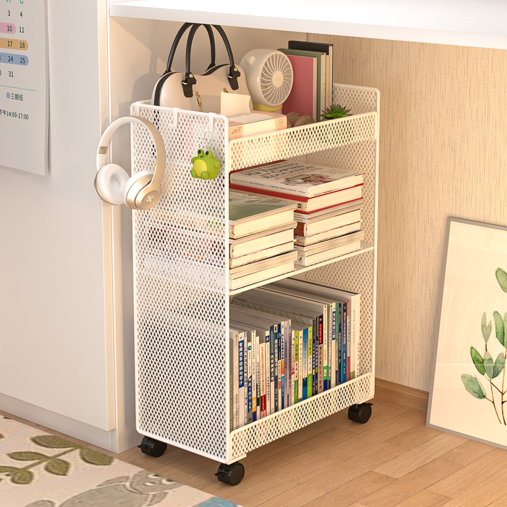 [48H Shipping] Storage Rack under the Table Trolley Storage Rack with ...