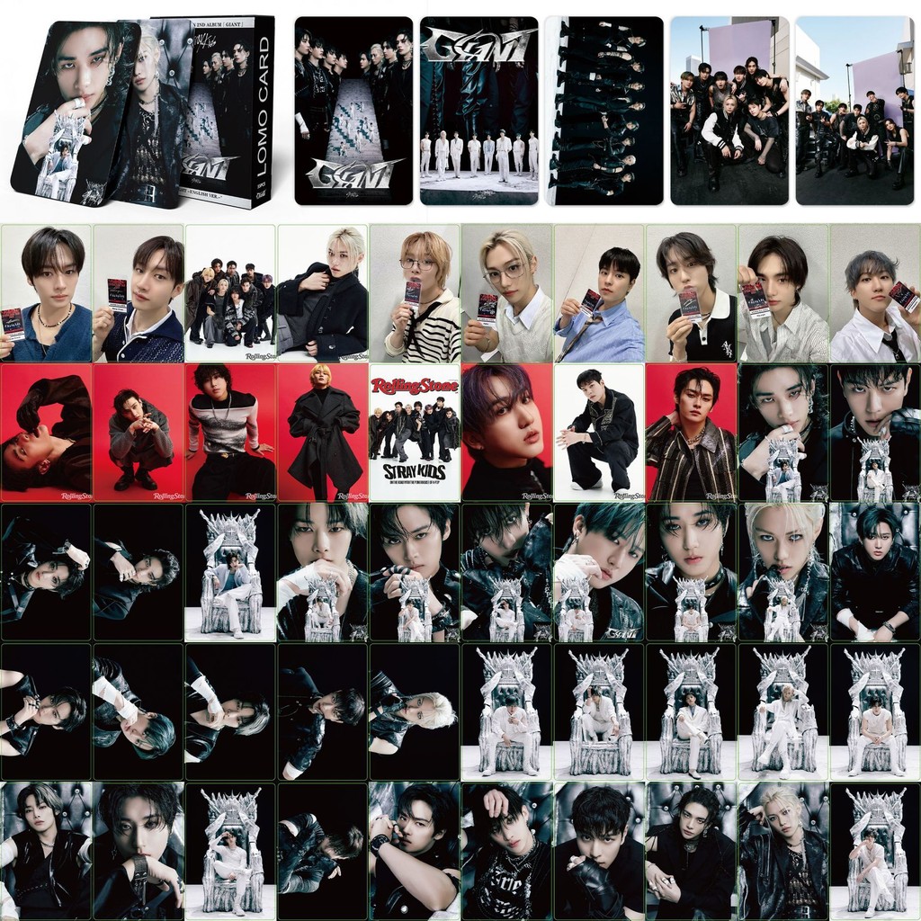 55pcs STRAY KIDS SKZ HOP GIANT Lomo cards YOUR HERO SECRET KIDZ