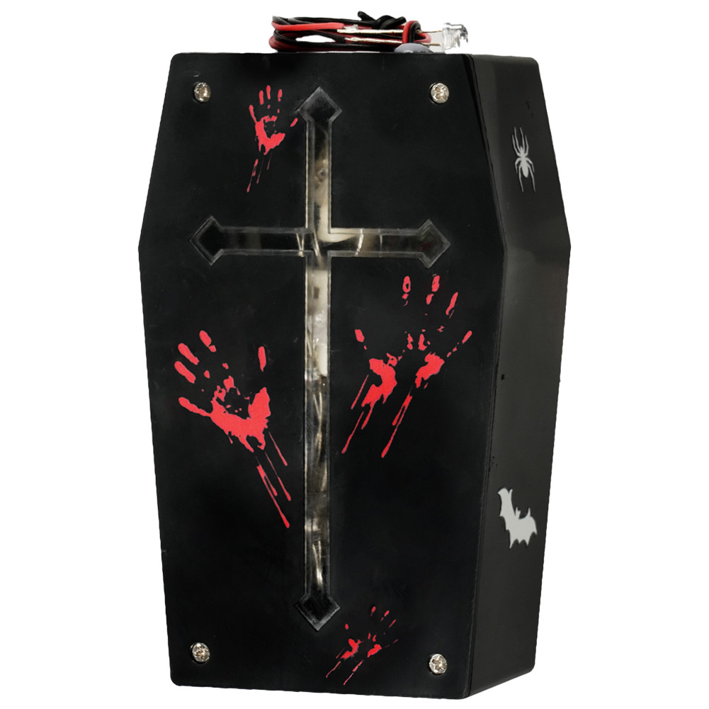 [kristyle.sg] Halloween Sound Control Coffin Box Horror Screaming Sound ...