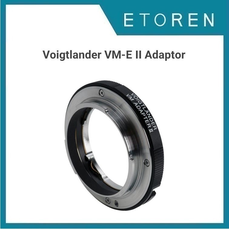 Adaptateur d'objectif Voigtlander VM vers Sony E version II