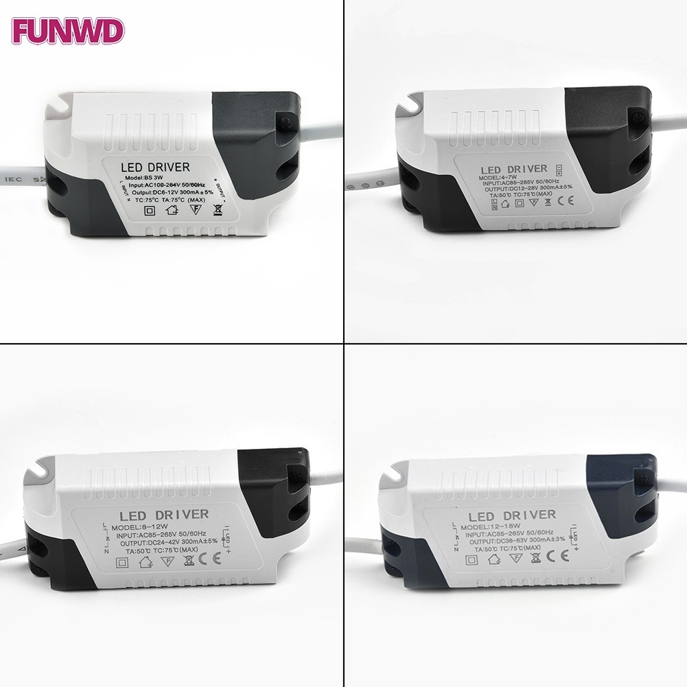 LED transformator transformator 36W 12V 3A, LED driver voeding, geen minimale belasting, geen transformator ruis voor MR11 G4 MR16 GU5.3 lichtstrips (1 stuks