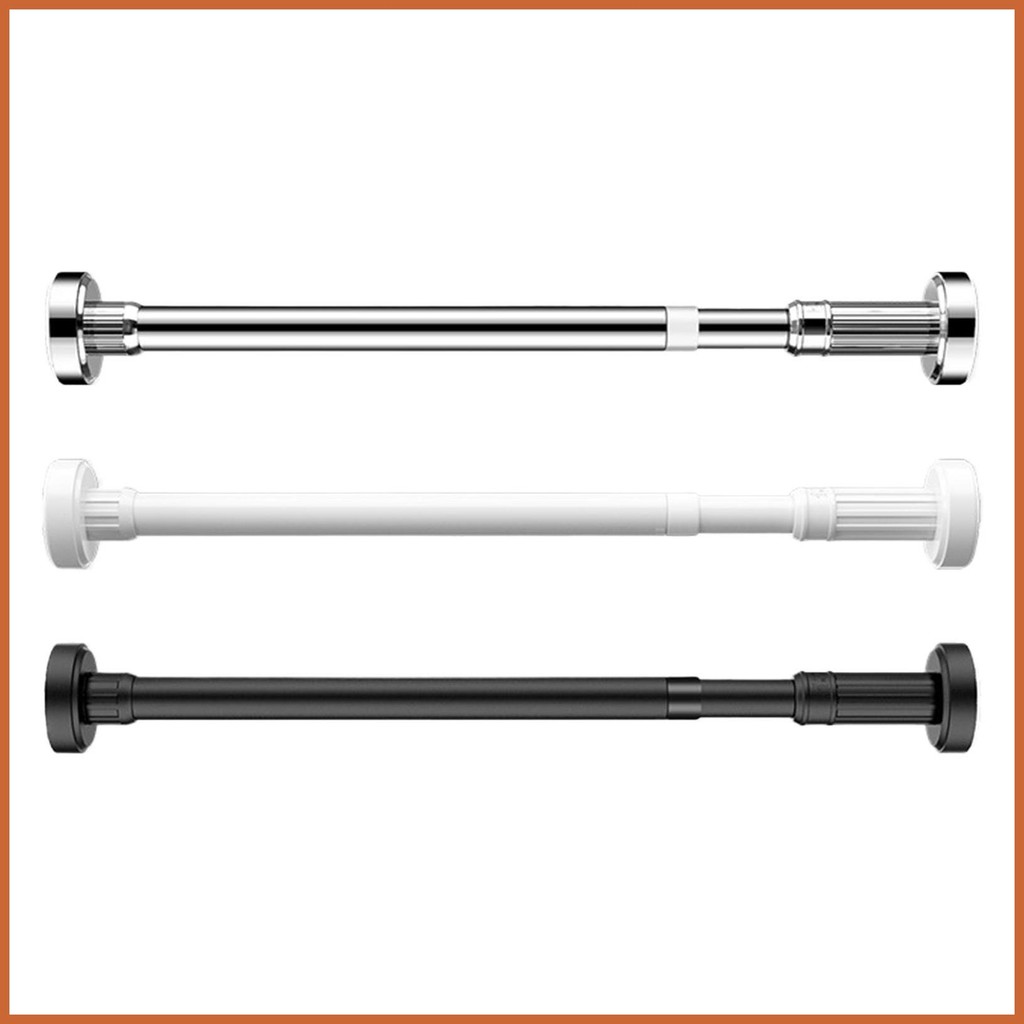 Heavy Duty Closet Rod Stainless Steel Telescopic Shower Rods for ...