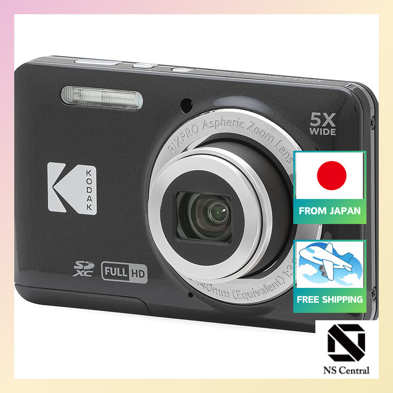 KODAK PIXPRO FZ55-BK 16MP Digital Camera with 5x Optical Zoom