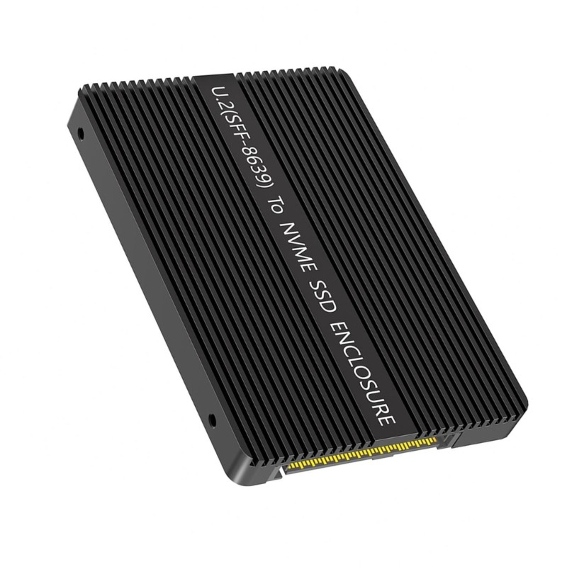 Sweet Aluminum Case M 2 SSDs Box M 2 NVME PCIE NGFFs SATAs SSDs to U 2 ...