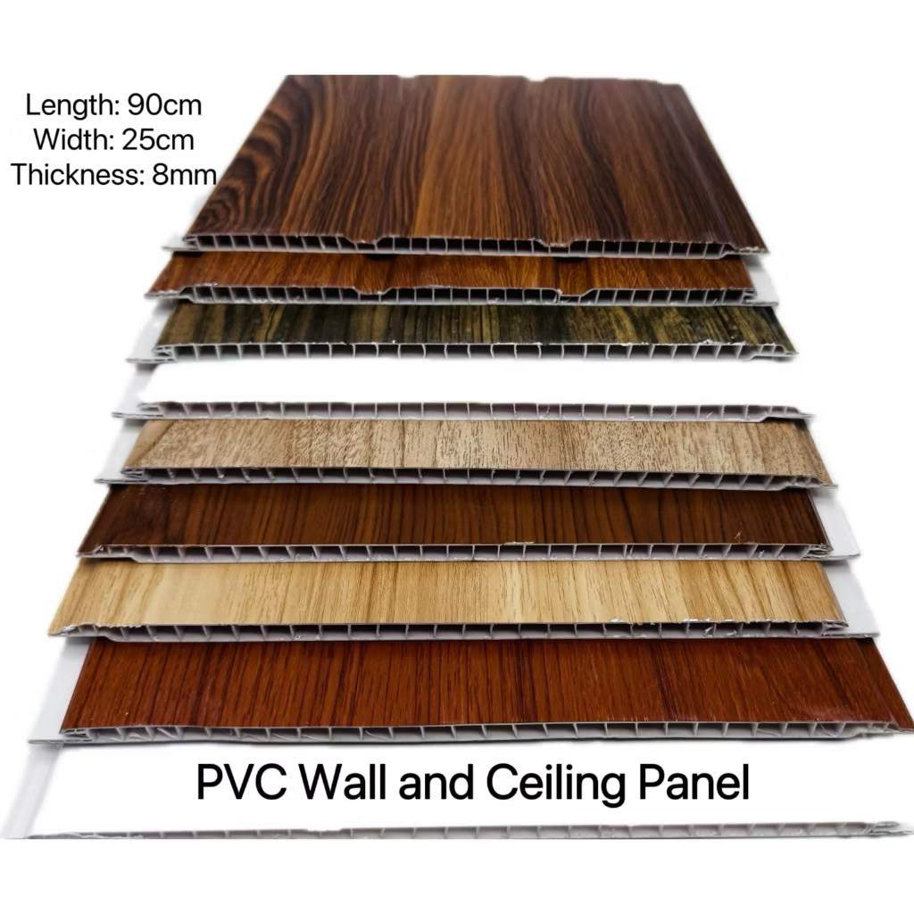 (3pcs)PVC Wall and Ceiling Panel Background Wall Decor Waterproof Home ...