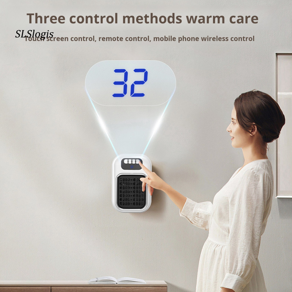 SLS_ Smart Thermostat Heater Even Heat Distribution Heater Portable ...