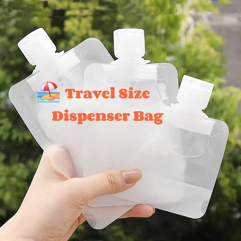 Portable Refillable Travel Size Cabin Dispenser Sub-Packaging Bag ...