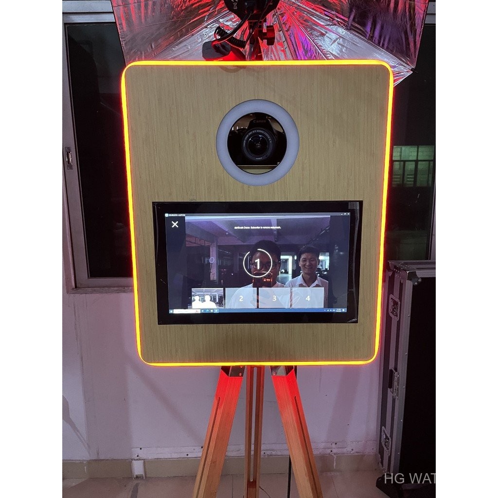 RCM156T Photobooth Wedding Portable Retro Open Air Photobooth Dslr ...